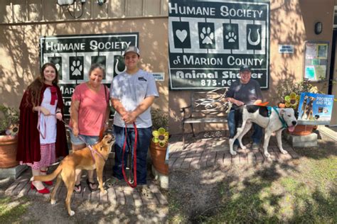 Humane society of marion county - Humane Society of Marion County Ocala, FL Location Address 701 NW 14th Road Ocala, FL 34481. Get directions social@humanesocietyofmarioncounty.com (352) 873-7387. Today's hours: 10am-6pm day hours; Monday: 10am-6pm: Tuesday: 10am-6pm: Wednesday ...